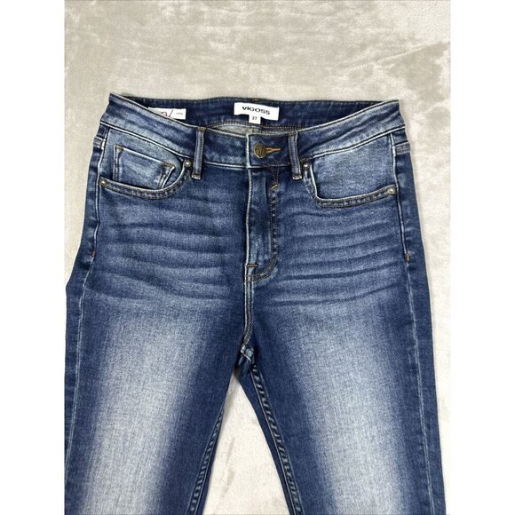 Women’s Vigoss Denim Capri Dark Wash Ace Size 27 - Picture 4 of 13
